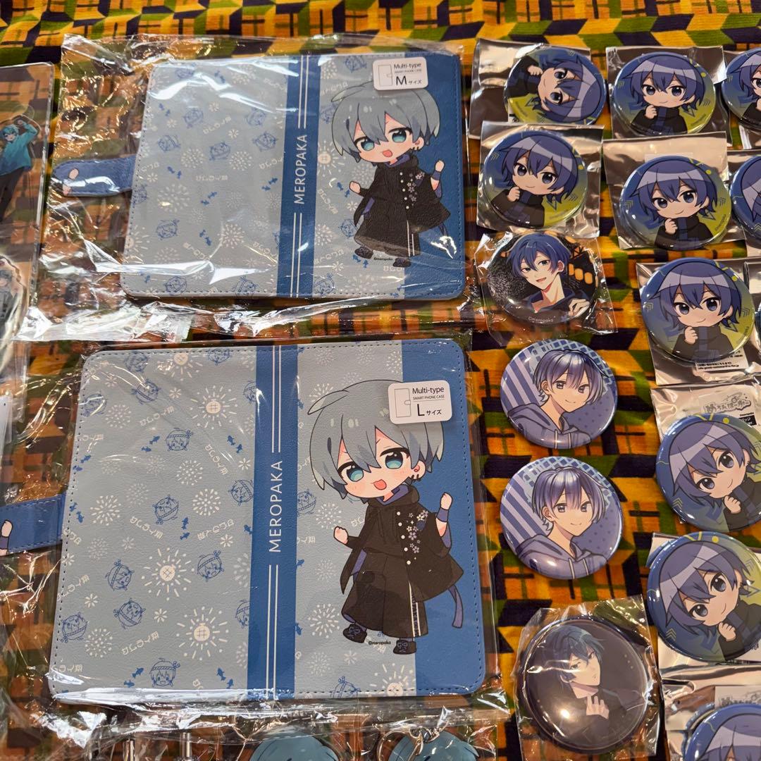 めろんぱーかー めろぱか サムライ翔 色々セット缶バッジ キャラクター