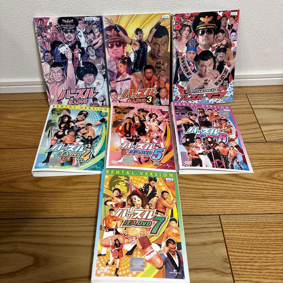 「ハッスル」注入DVD 7枚セット Amazon.co.jp: ハッスル注入DVD 7 : 小川直也, TAJIRI, ザ・M