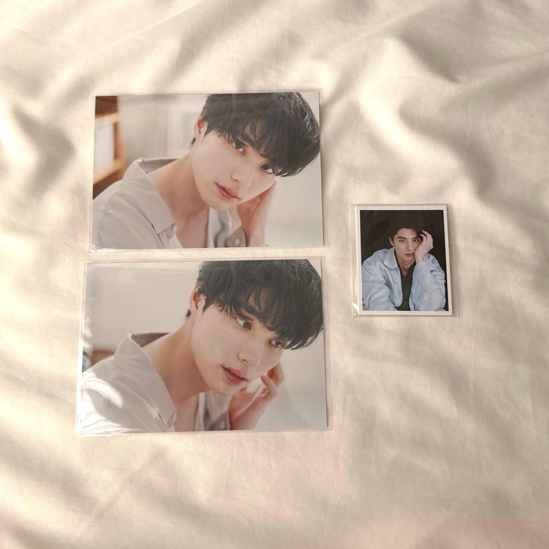 本田響矢 FC限定グッズ ブロマイド2枚・ミニフォトステッカー4枚 バラ