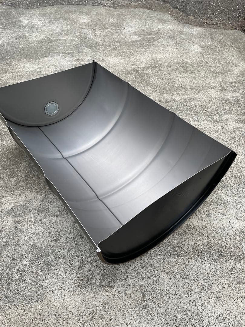 ドラム缶 半切り 縦半分 無加工 - メルカリ