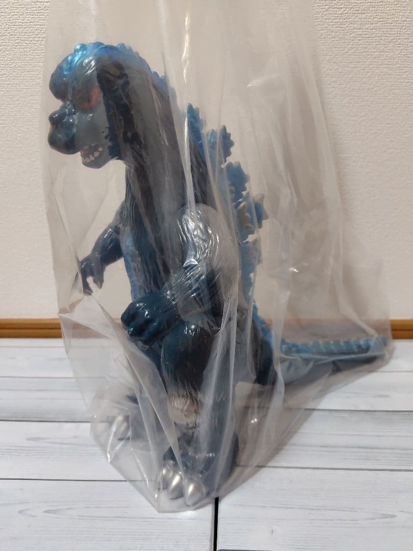 マルサン 74ゴジラ 450 昭和赤成型版 ソフビ ブルマァク 開封品