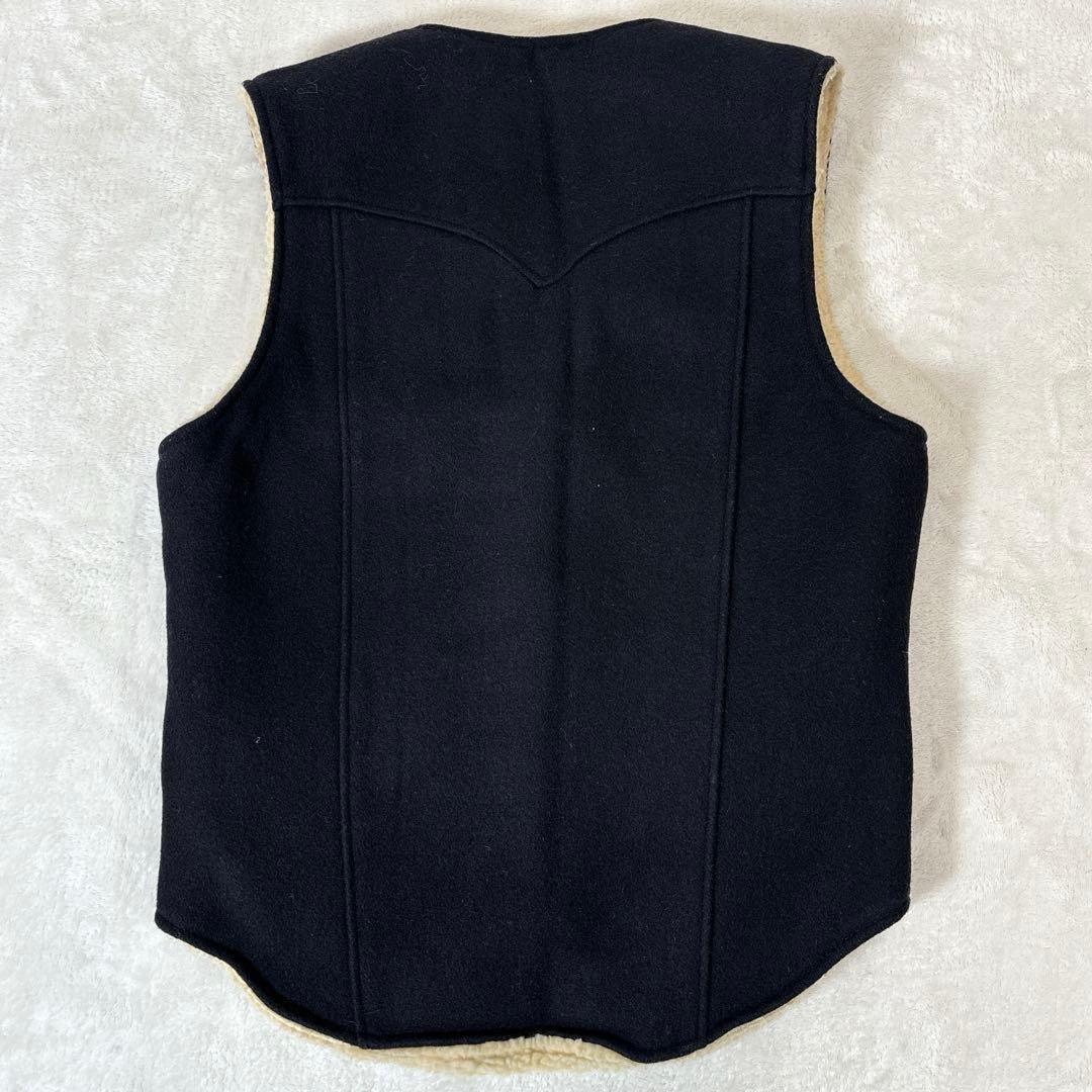 美品] Schott × BACKDROP 別注 クロスボーン ボア ベストS - メルカリ