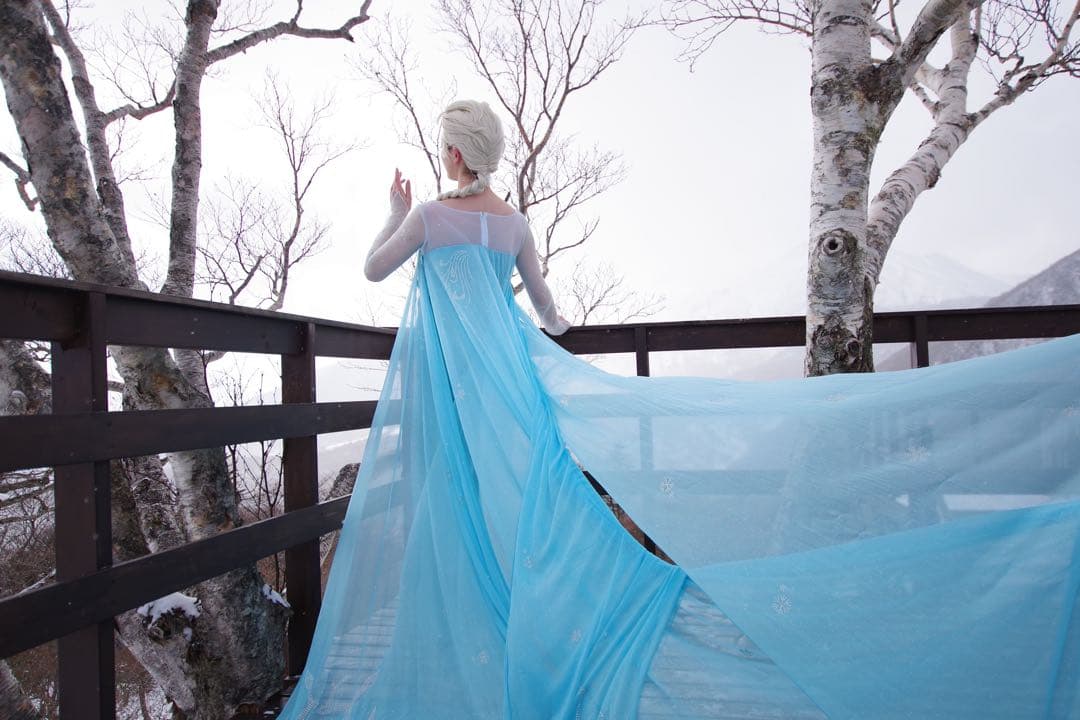 アナと雪の女王 エルサ 氷ドレス コスプレ Amazon.co.jp: アナと雪の女王 エルサ ドレス コスプレ コスチューム