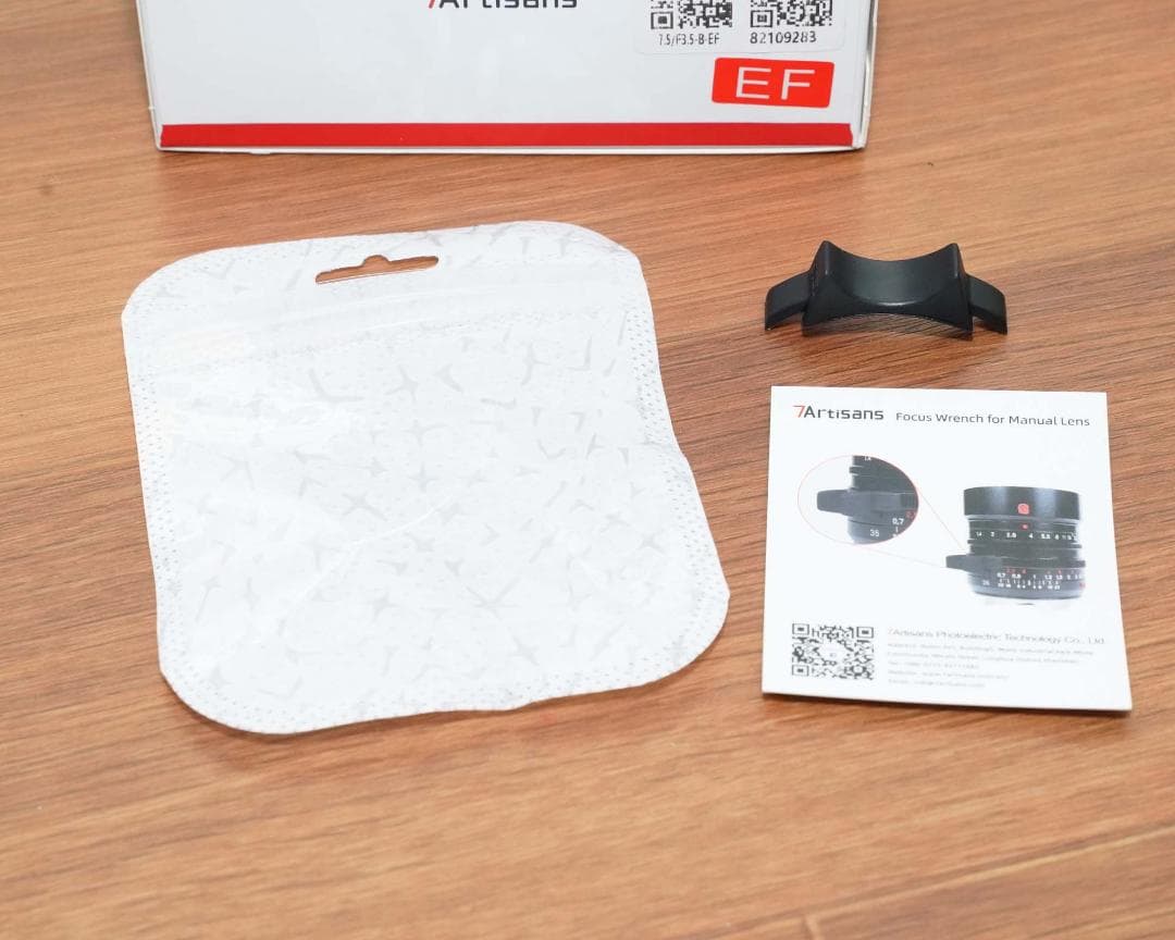 7Artisans　MF 7.5mm f/3.5 APS-C EF　魚眼　美品