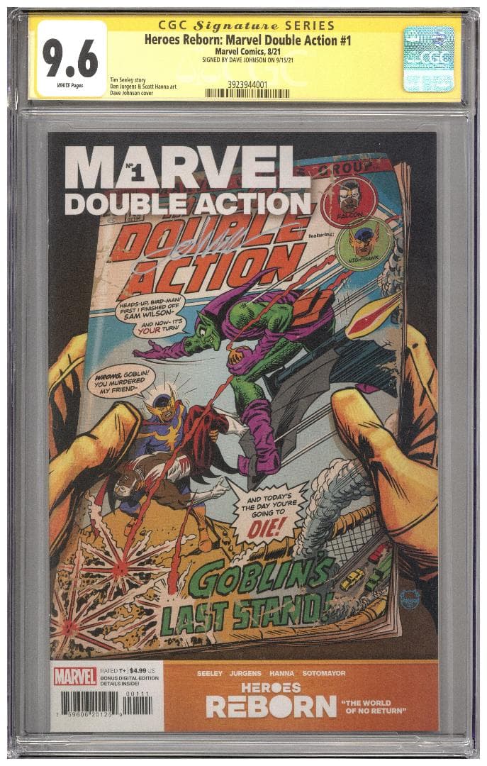 アメコミリーフ　Heroes Reborn: Double Action #1 Amazon.com: Heroes Reborn Marvel Double Action #1 Wu Var: Tim