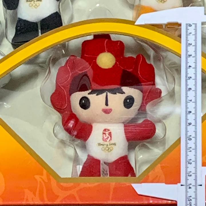 2008北京オリンピック公式キャラクターのぬいぐるみ5個セット 未使用