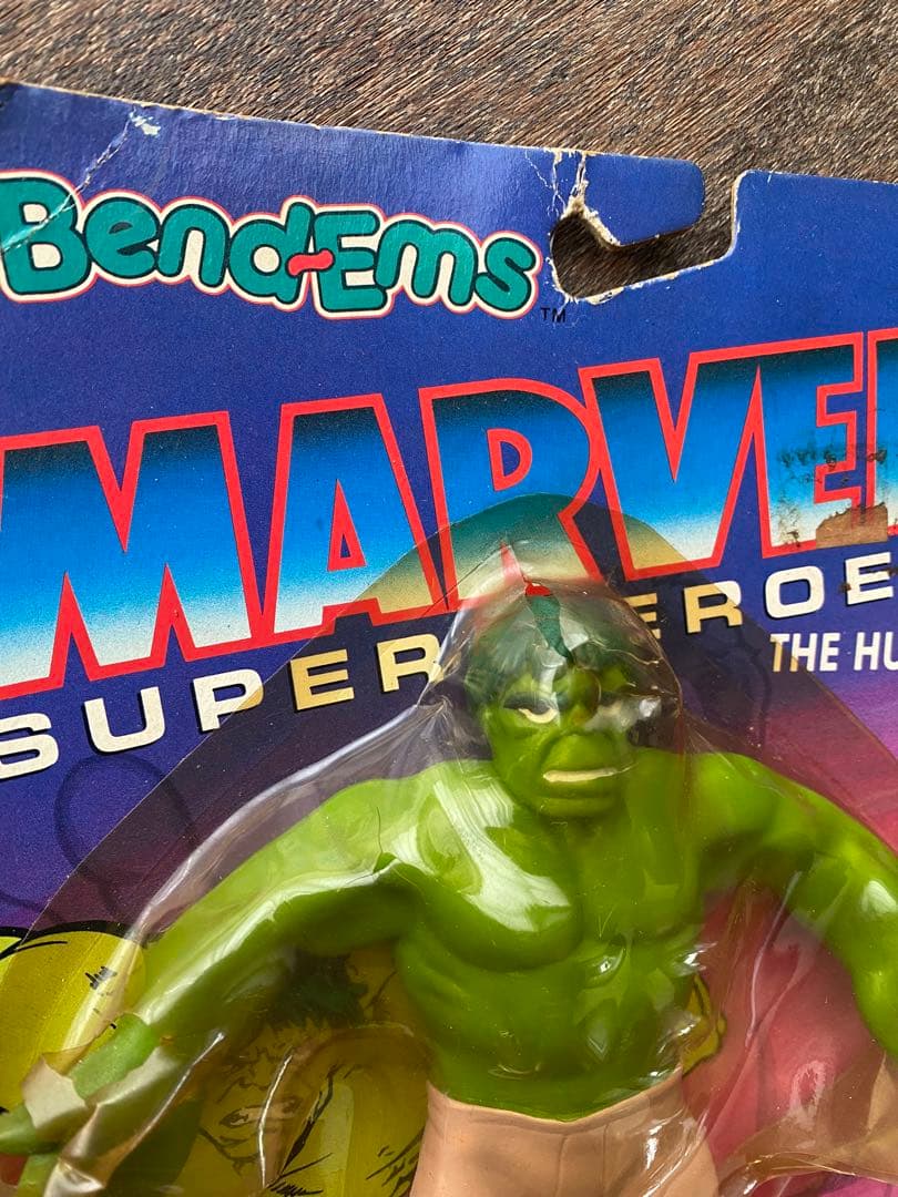 Marvel ハルク 1991年 ヴィンテージ フィギュア 未開封 - メルカリ
