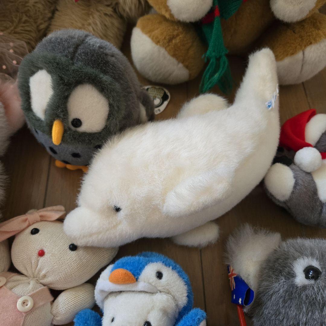 昭和レトロ ぬいぐるみ まとめ売り 平成レトロ アニマル 動物 - メルカリ