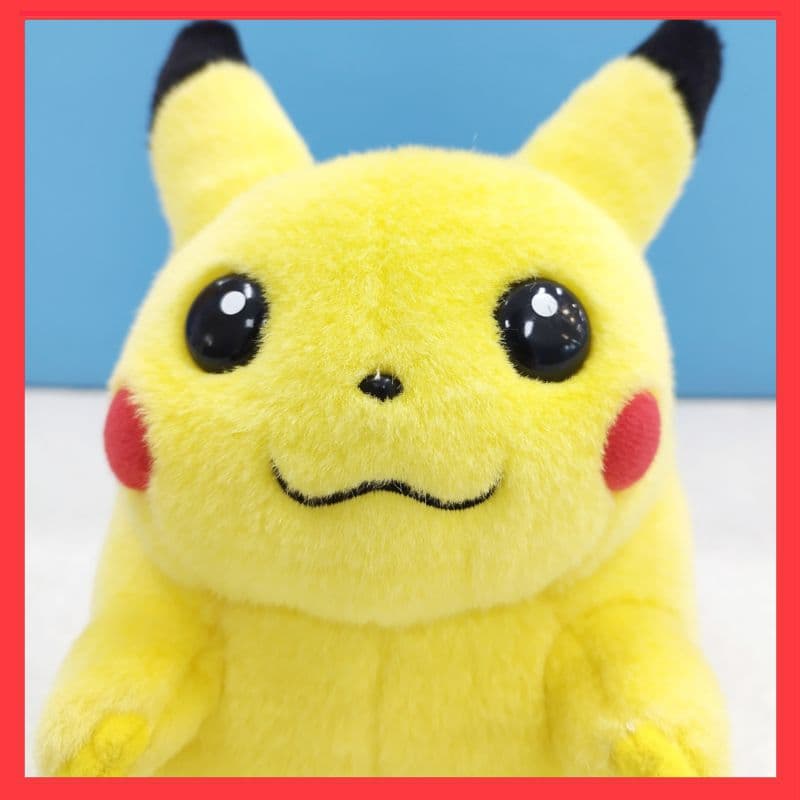 美品】 ポケモン 初代 ピカチュウ おしゃべり ぬいぐるみ 初期 TOMY