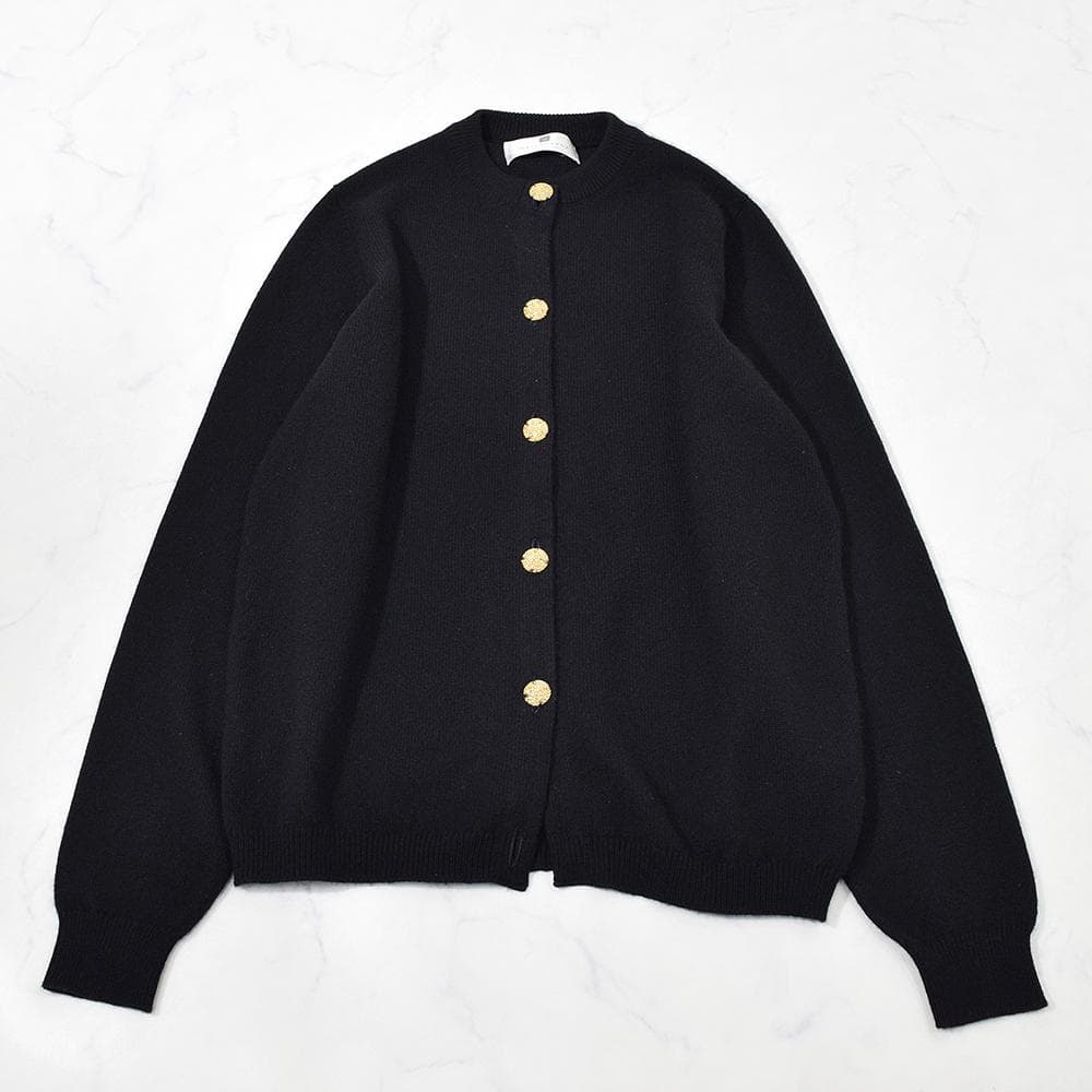 英国製 バランタイン BALLANTYNE カシミヤ カーディガン 黒 42 - メルカリ