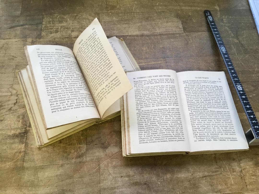 ビンテージ洋書 ネルソン社 フランス小説 1930年代 2冊セット