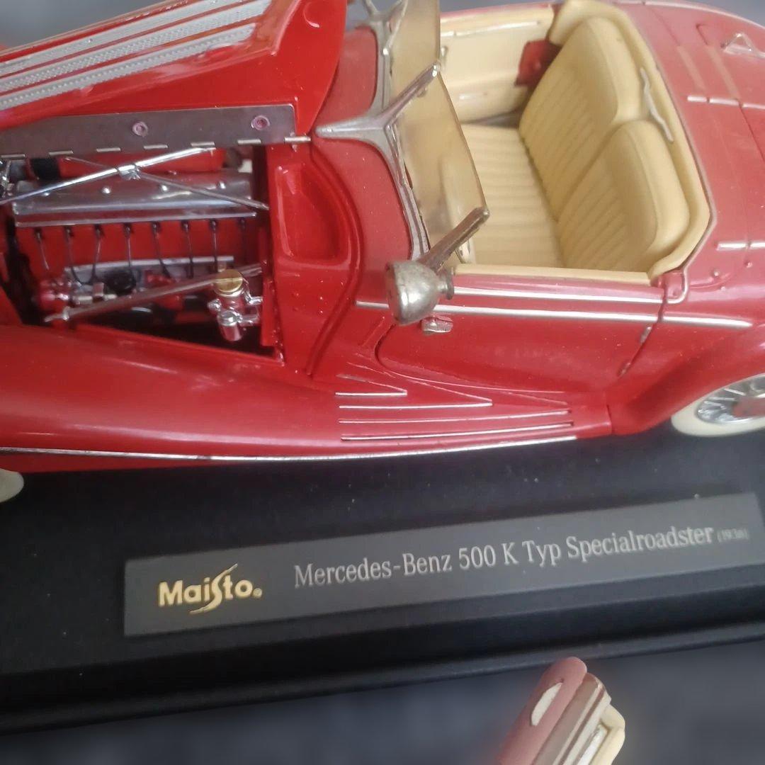 マイスト Maisto ミニカー 車 ジャンク 4台 バイク1台 年代物 ②