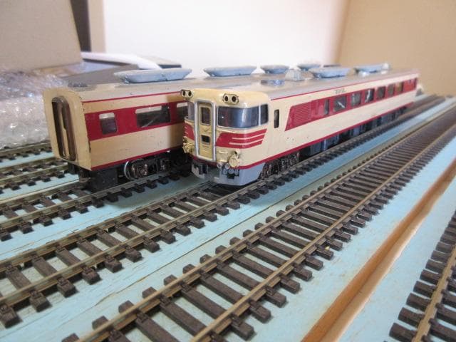 国鉄 キハ80系 気動車 2両セット HOゲージ 金属製 / カツミ製