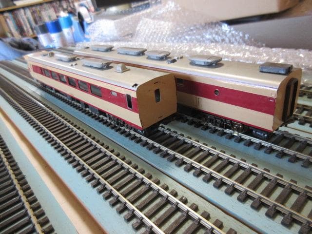 国鉄 キハ80系 気動車 2両セット HOゲージ 金属製 / カツミ製