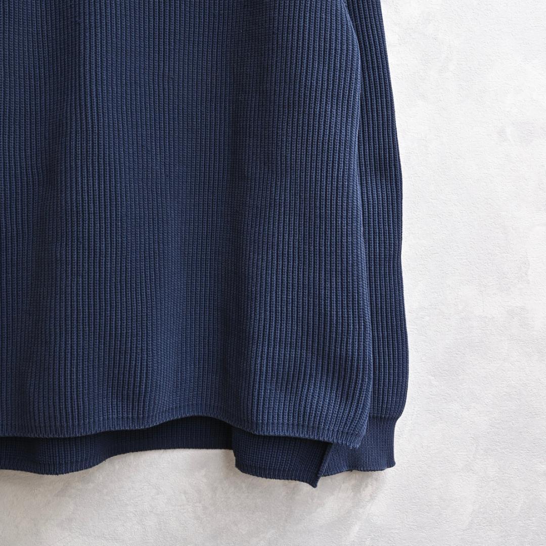 nanamica 5G Crew Neck Sweater 畦編み 春ニット - メルカリ