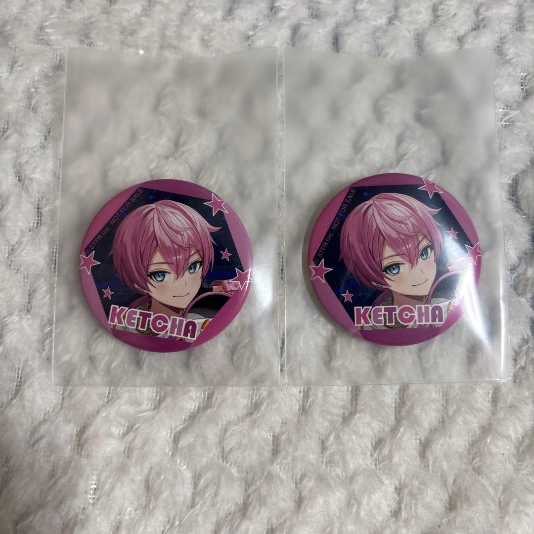 AMPTAK×COLORS けちゃ 缶バッジ - メルカリ