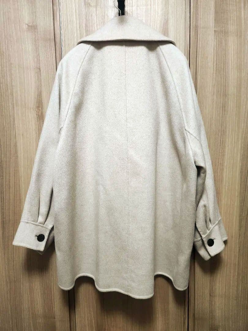 シンプリシテェ S120ブレンドリバーミドルコート ベージュ 24AW - メルカリ