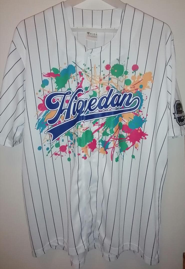 Official髭男dism ベースボールシャツ Lサイズ Official髭男dism ヒゲダン 10周年ベースボールシャツ L ブラック