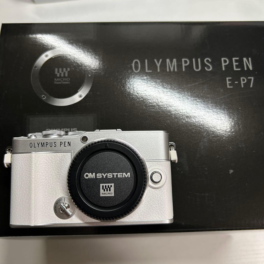 OLYMPUS オリンパスペン　E-P7 14-42mm EZレンズキット　白 Amazon | OLYMPUS PEN E-P7 14-42mm EZレンズキット ホワイト | ミラー