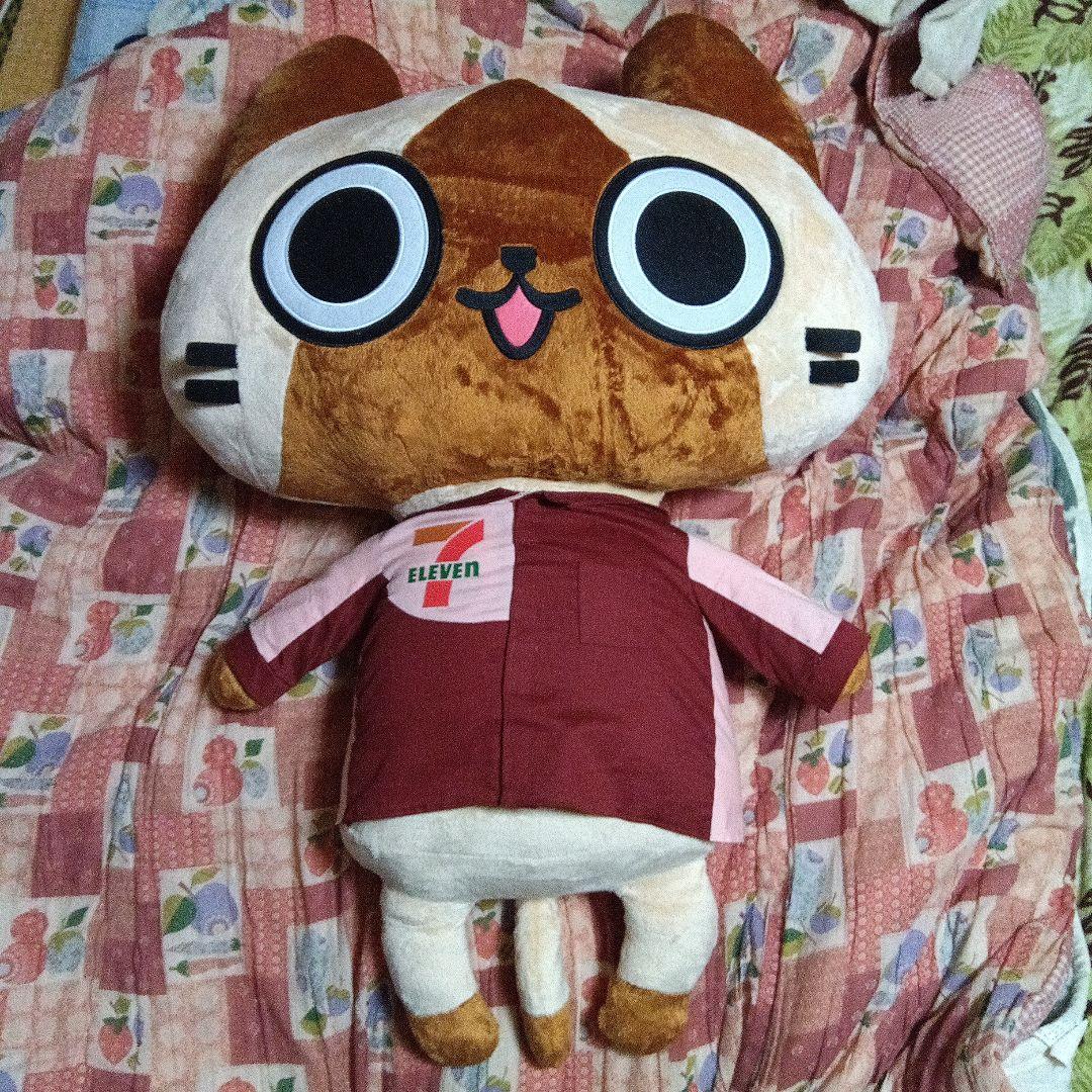 アイルー 等身大ぬいぐるみ セブンイレブン 1000体限定