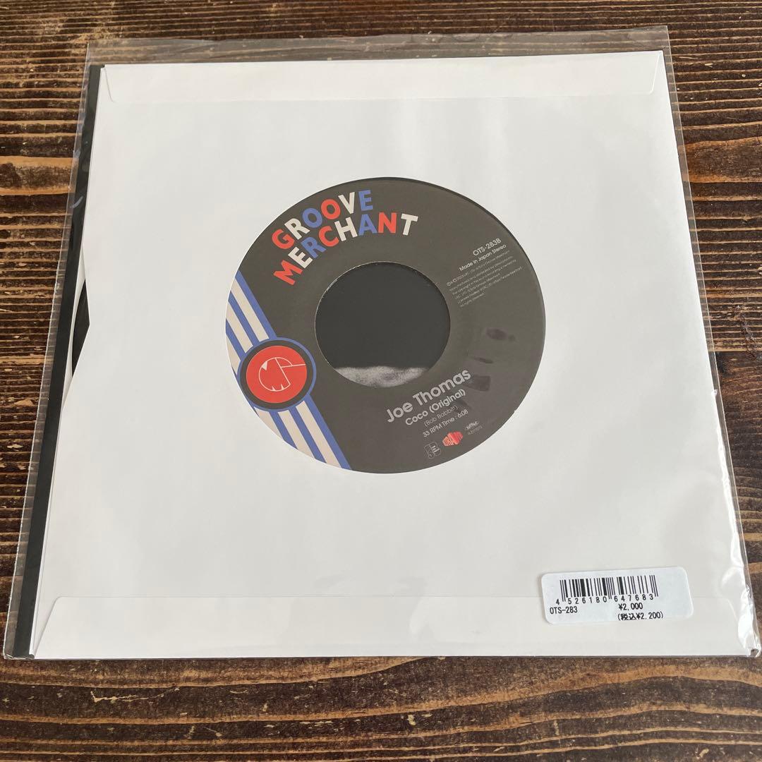 大名盤！joe thomas レコード coco 7インチ - メルカリ