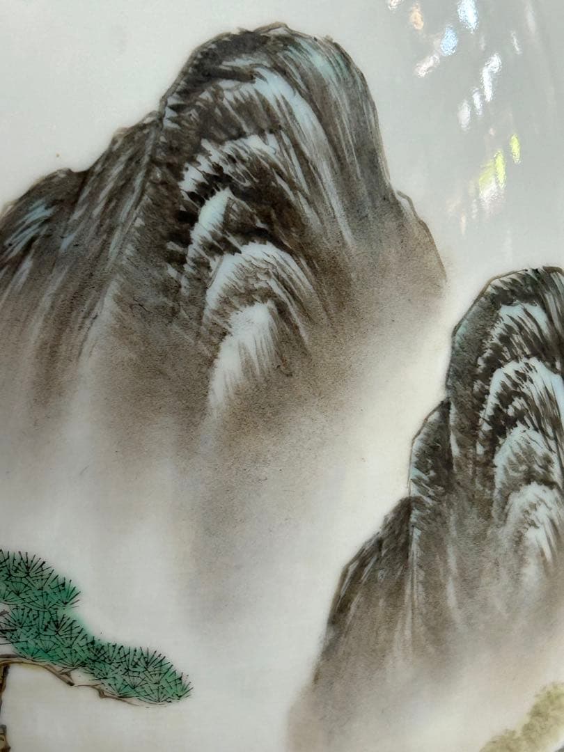 中国 景徳鎮製 山水 大瓶 送料込み0730 - メルカリ