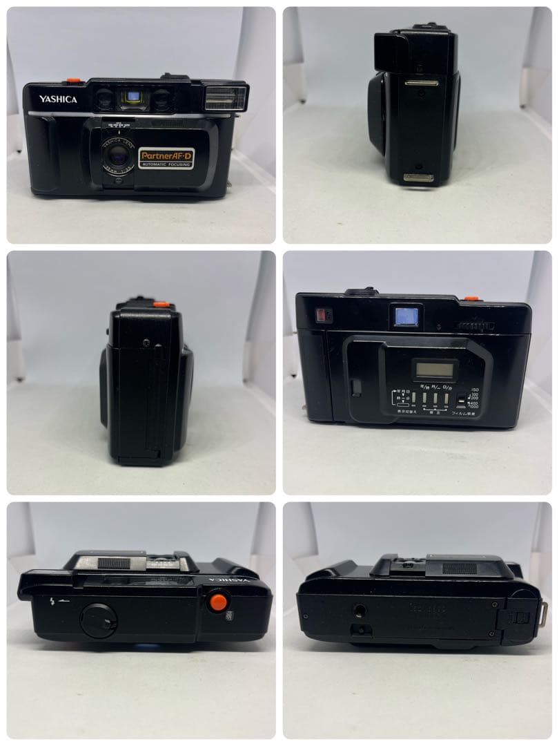 コンパクトフィルムカメラ 7台セット 通電確認済 一部ジャンク品も有