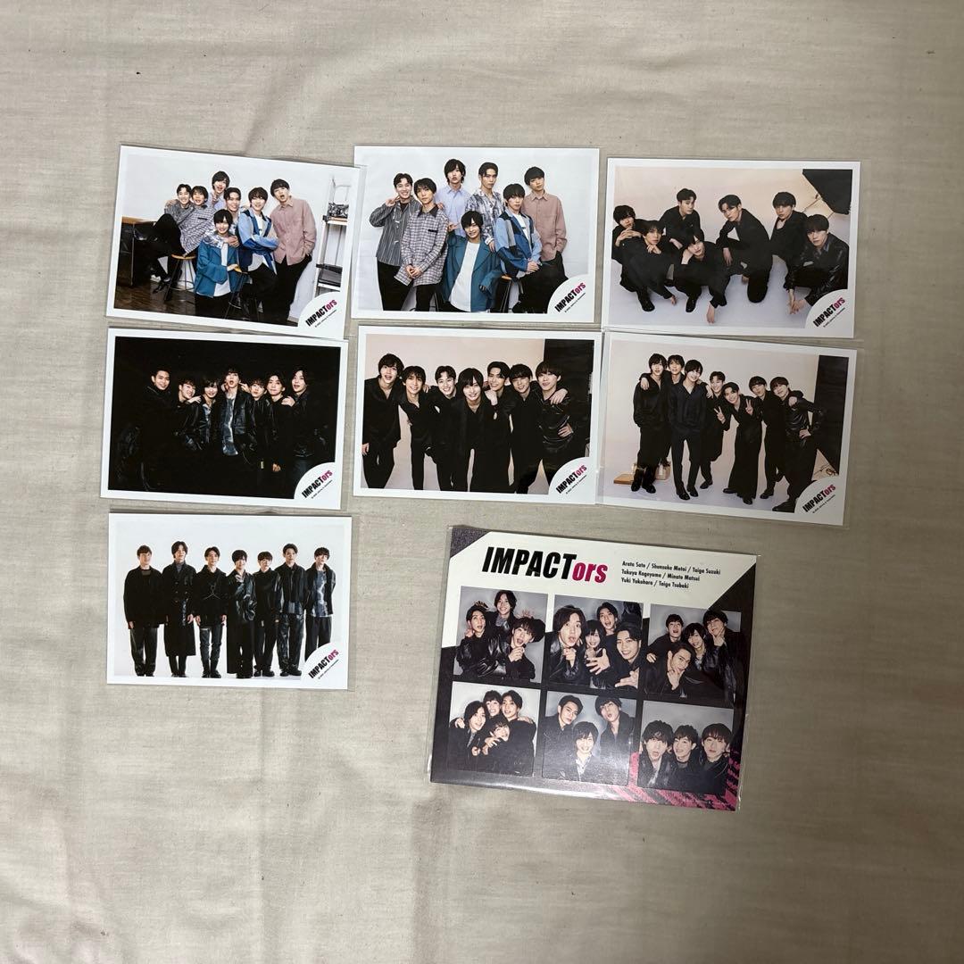IMPACTors 公式写真 集合 オフショ 21枚セット ステッカーセット付き