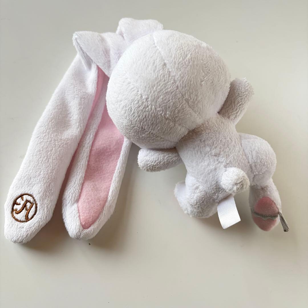 訳あり】汎用うさぎ まんまと罠に 白 チャックスGP ぬいぐるみ - メルカリ