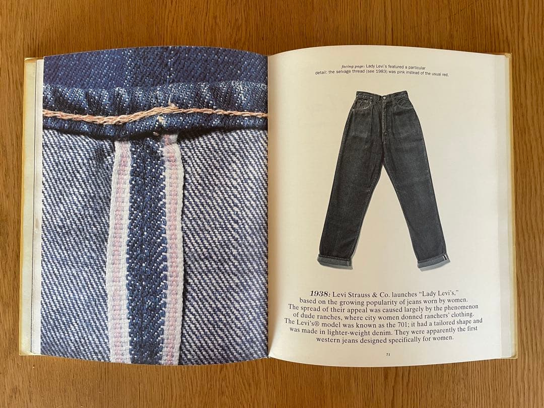 ヴィンテージデニムの聖書「cult」　 マニア垂涎の写真集