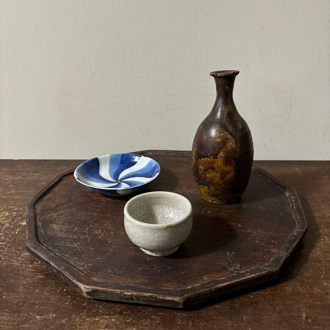 古瀬戸徳利 美濃 花器 古道具 古備前 古丹波花入 川瀬俊朗 向田邦子