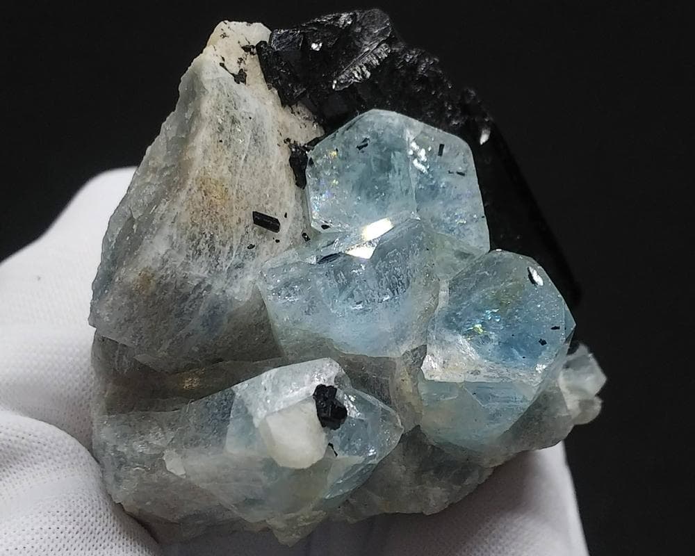 384 連晶 アクアマリン エロンゴ産