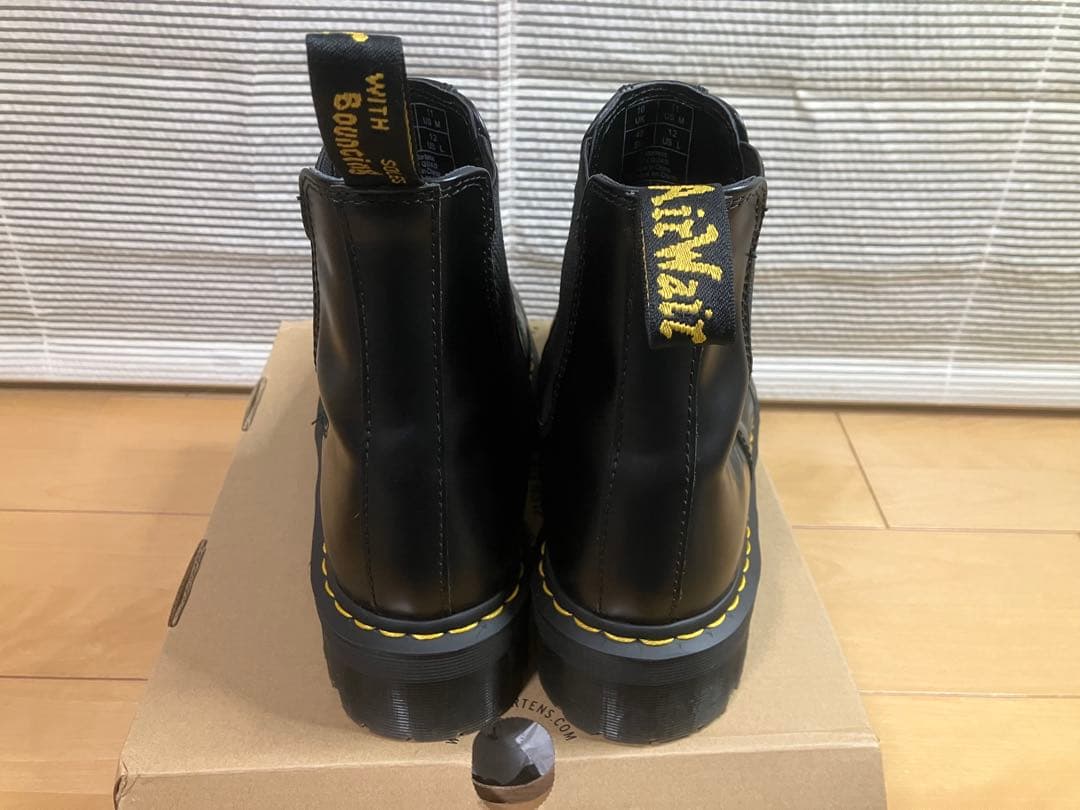 ドクターマーチン 2976QUAD UK10 28.5cm 厚底　美品
