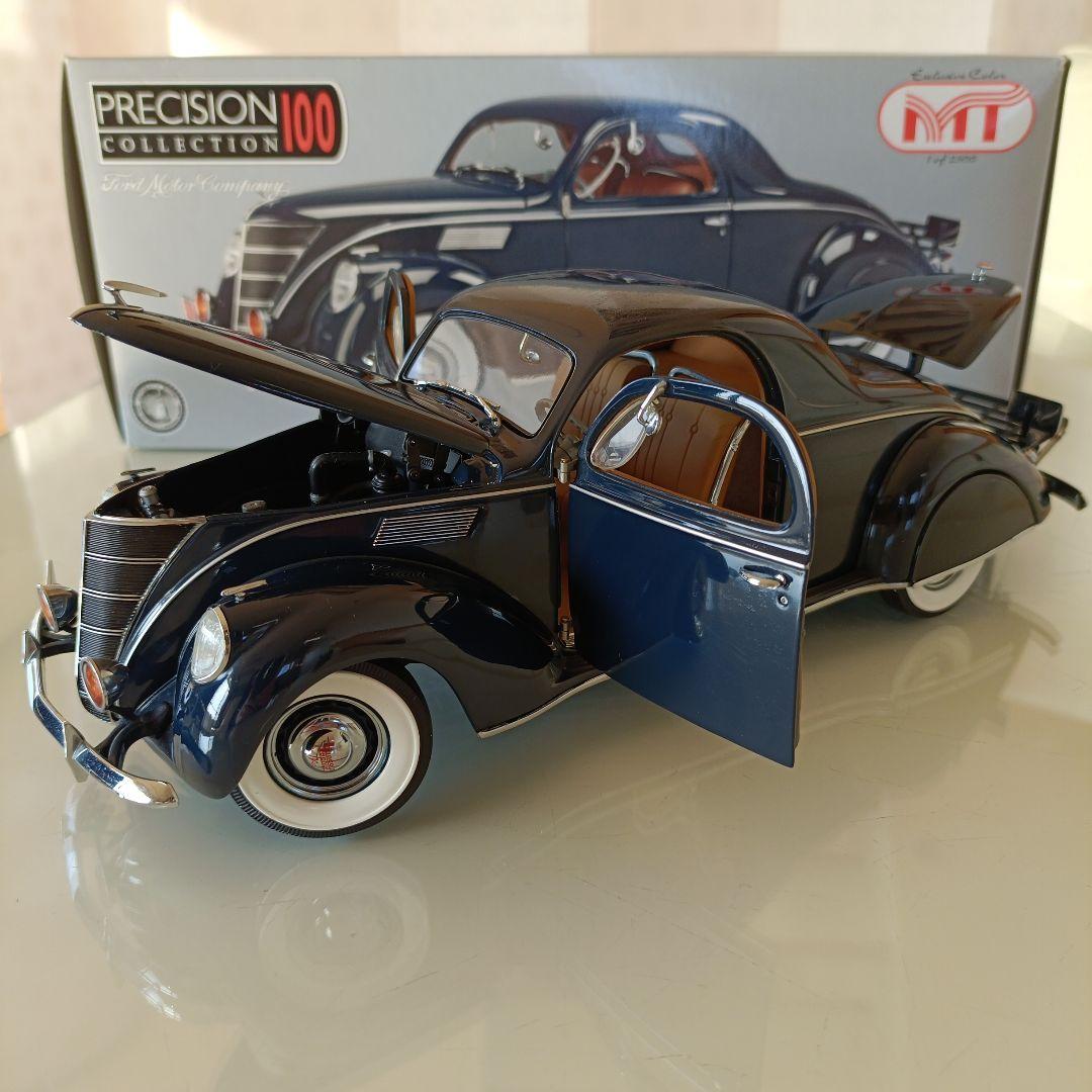 1937 Lincoln Zephyr　リンカーン　ゼファー オートワールド】 1/18 1937 リンカーン ゼファー グロスブラック [AW325]