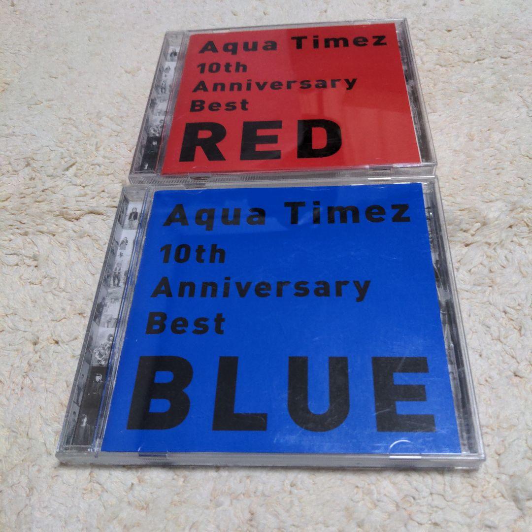 AquaTimez 10thアニバーサリーベスト RED&BLUE セット - メルカリ