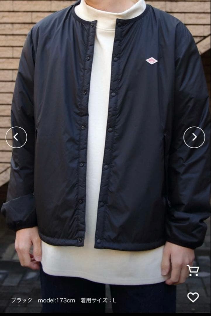 新品】DANTON ダントンインサレーションカラーレス ジャケット