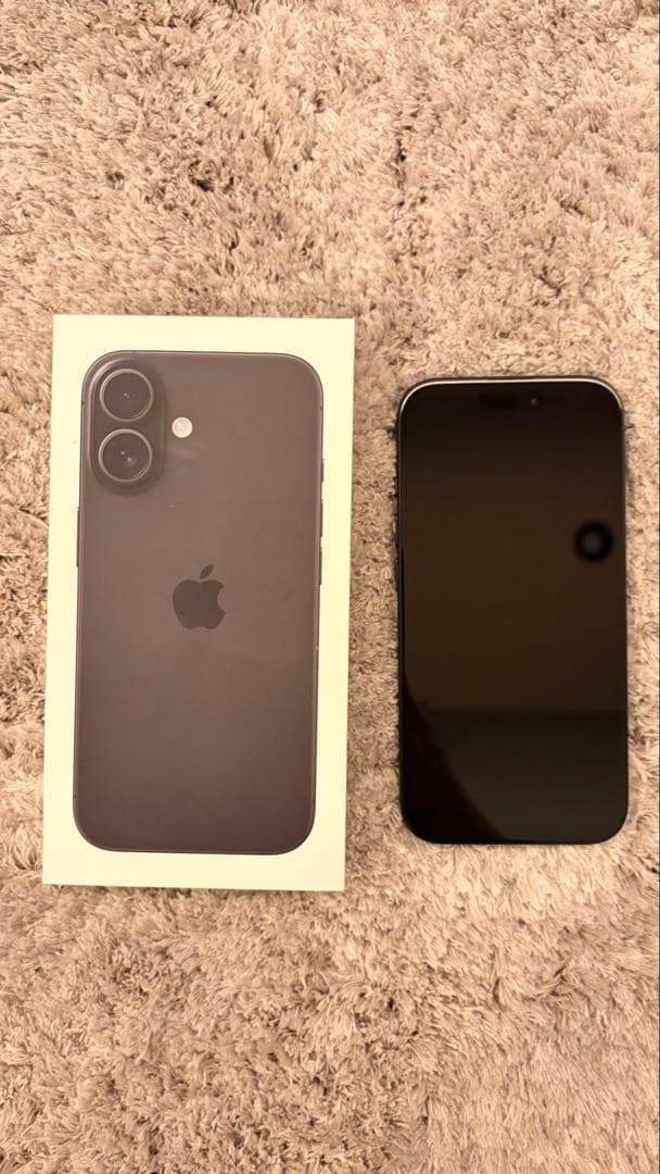 【バッテリー100%】美品iPhone16 128GB おまけあり ムスビー｜【バッテリー100%】iPhone 16 128GB ブラック SIMフリー