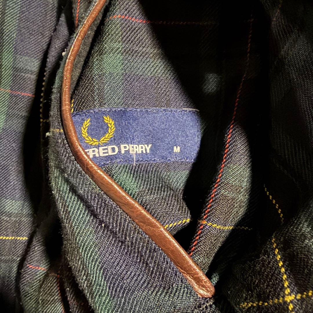 1621 フレッドペリー キルティングジャケット リバーシブル ブラック