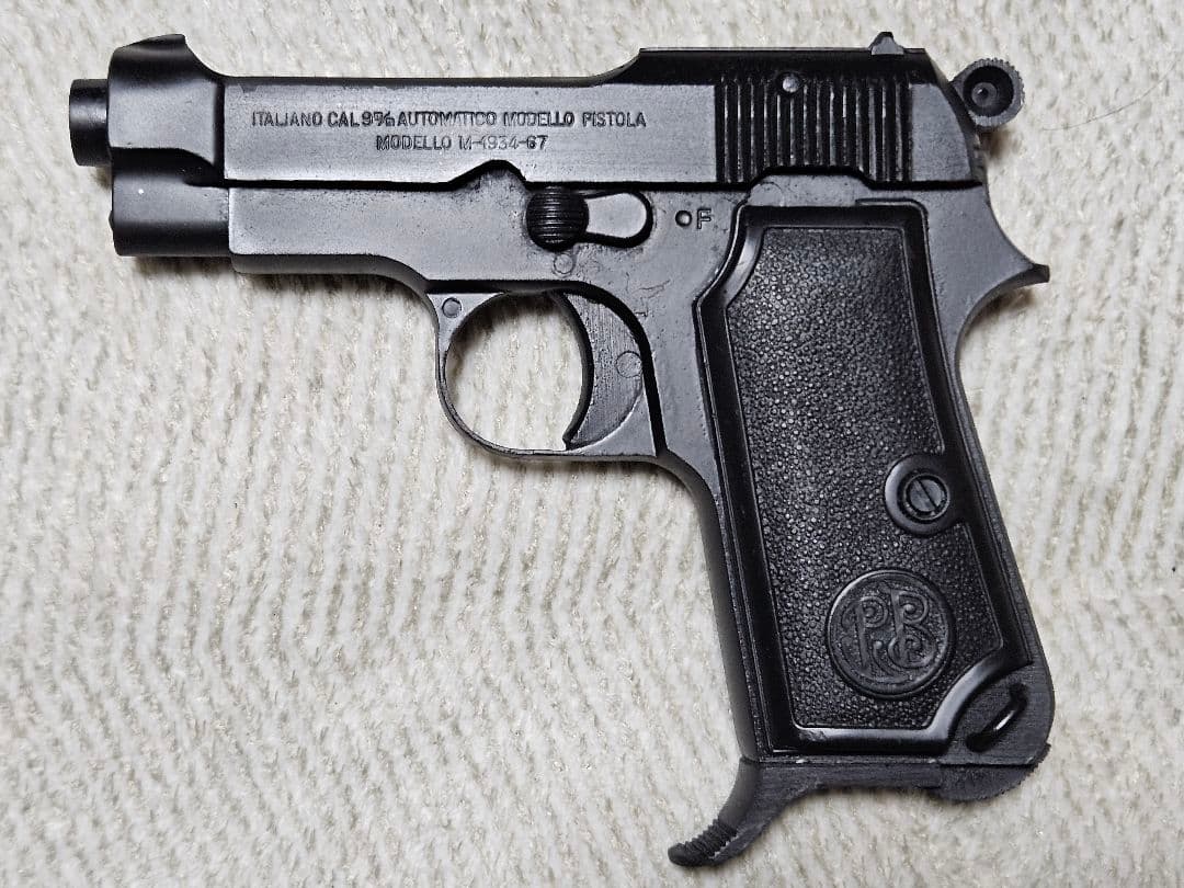 超レア！50丁限定 ホビーフィックス ベレッタM1934 無可動 文鎮モデル 絶版MGC・M1934・樹脂製無可動文鎮 / Hobby Fix：WA版ABS・BLKモデルと