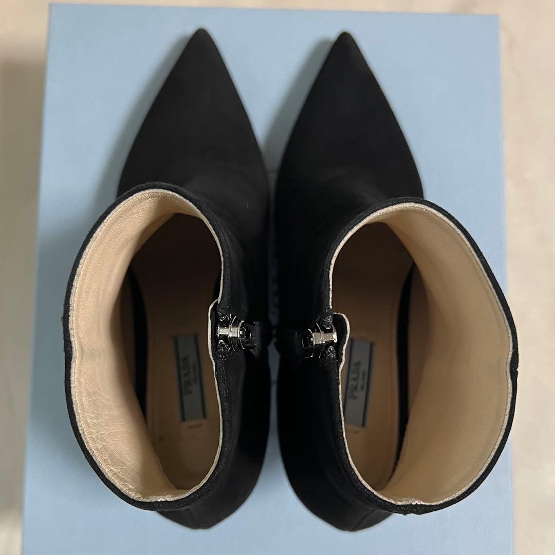 Michael様】極美品！PRADA プラダ CAMOSCIO ショートブーツ - メルカリ