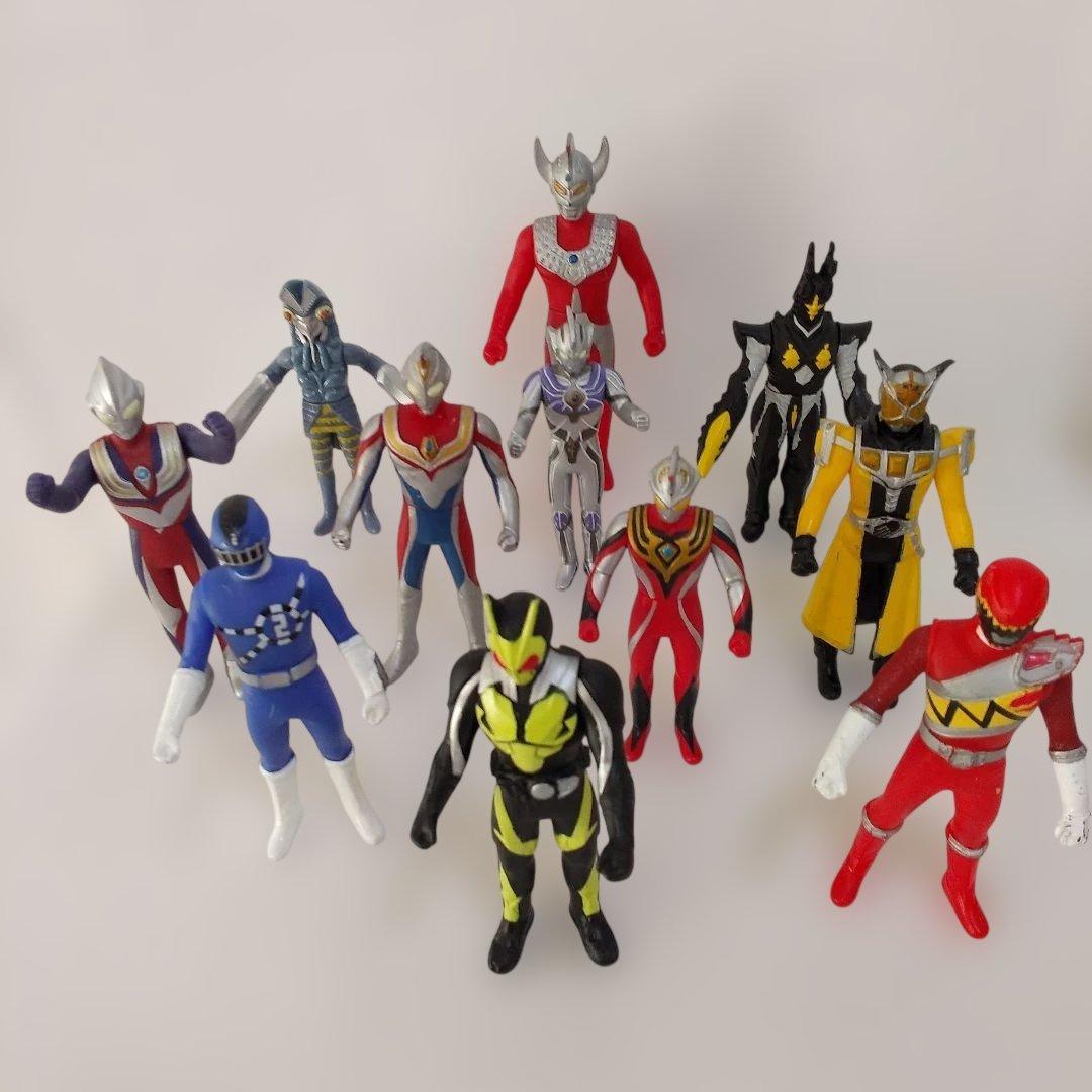 ウルトラマン 戦隊ヒーロー 仮面ライダーシリーズ フィギュア ソフビ