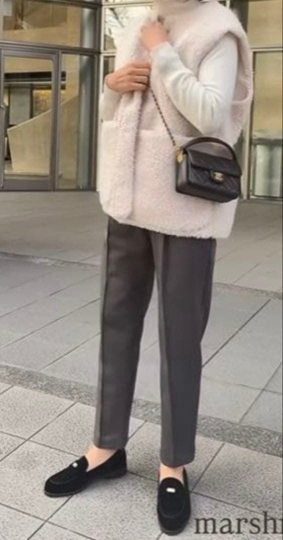 OHGA ローファー　黒　24.5cm