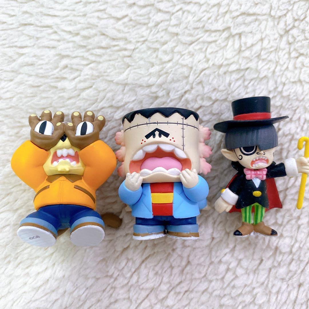 怪物くん GRAPE BRAIN フィギュア にぎるちゃん のりくん3体セット