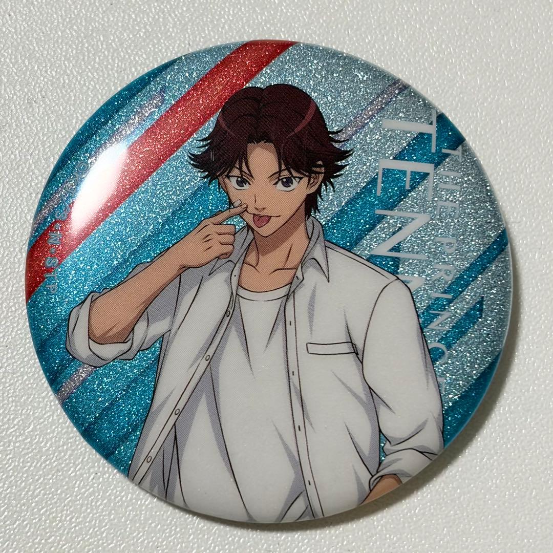 新テニ テニプリ 菊丸英二 缶バッジ レア グリッター 制服ファッション