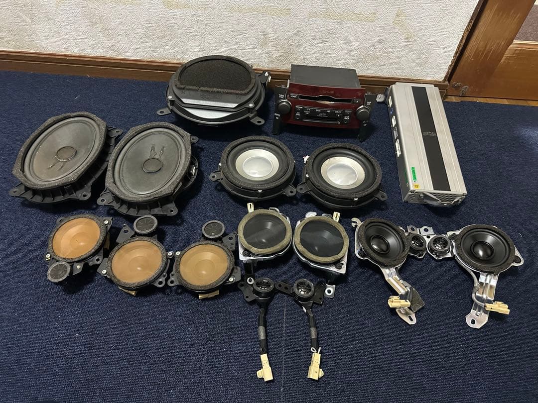 マークレビンソン 14スピーカーセット Ls460 Ls600(7) Lexus LS460 2007-2012 MARK LEVINSON Speakers Woofer Complete Set