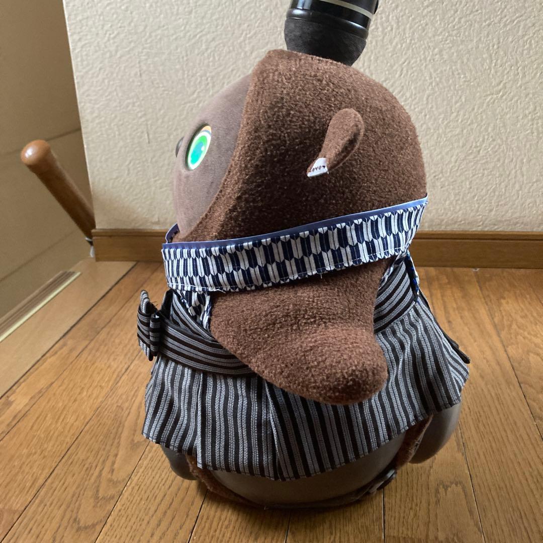 ラボット 服 lovot シルバー龍 羽織 袴 インナー紺色 矢絣｜ラボット