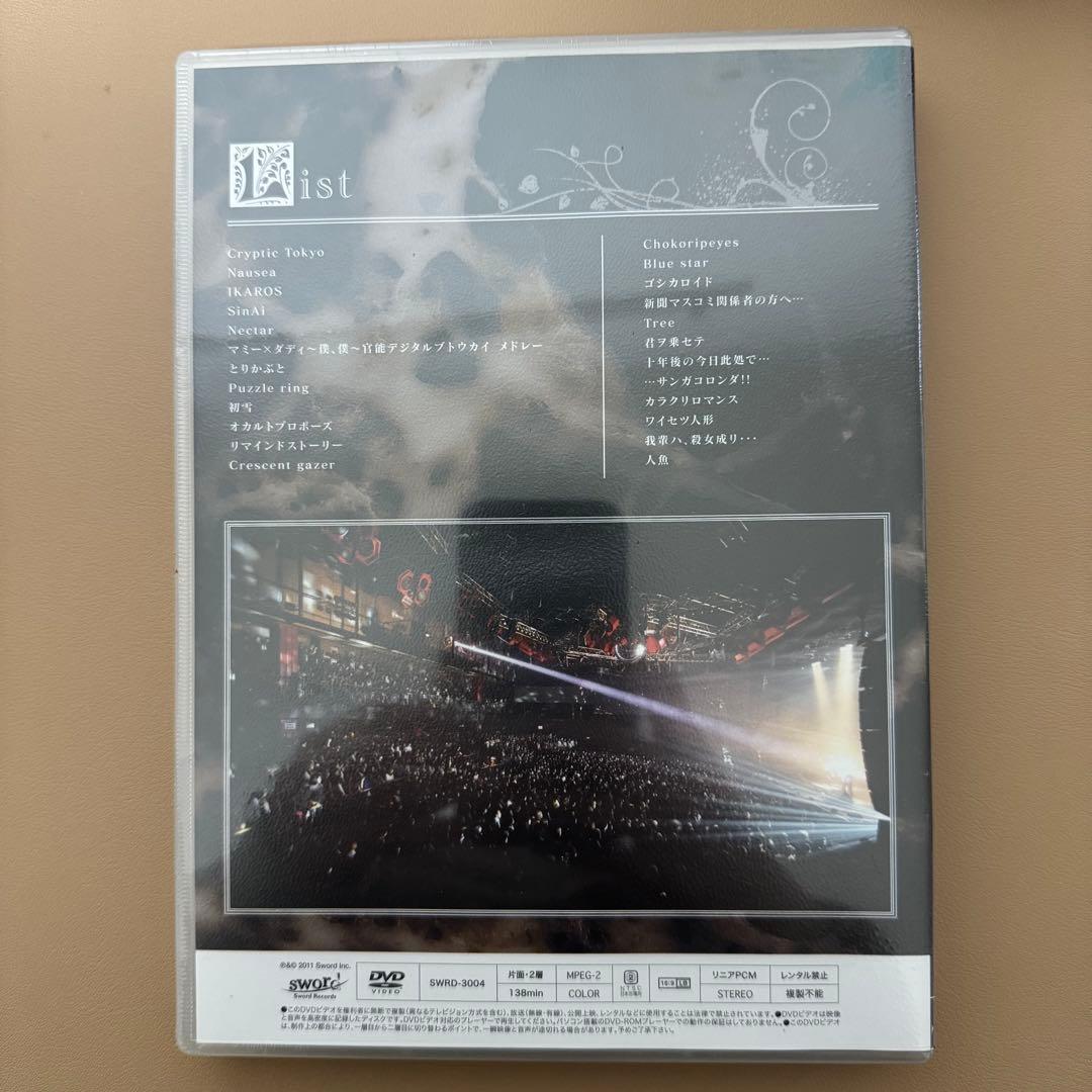 VIDOLL THE LAST LIVE DVD 解体 新品未開封