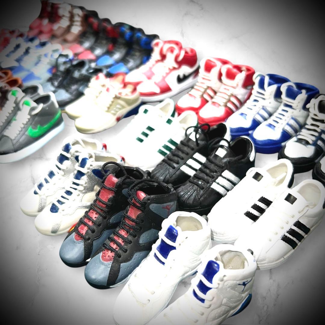 NIKE】AIR JORDAN 7／3足set／フィギュア／ミニチュア