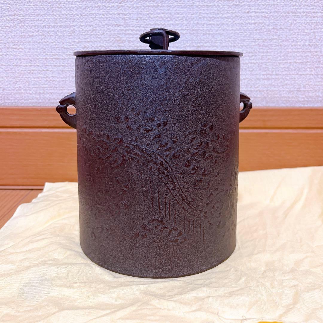 美品 人間国宝 釜師「高橋敬典」作 雲龍釜 在名 共箱 - メルカリ