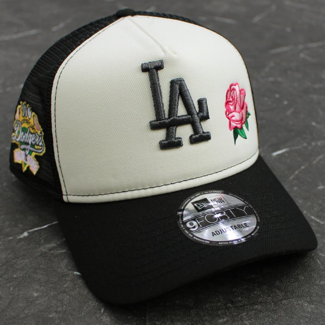 訳あり NEW ERA LA ドジャース ローズ メッシュキャップ 海外モデル